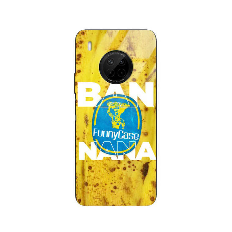 ETUI BLACK CASE GLASS NA TELEFON HUAWEI Y9A BANAN