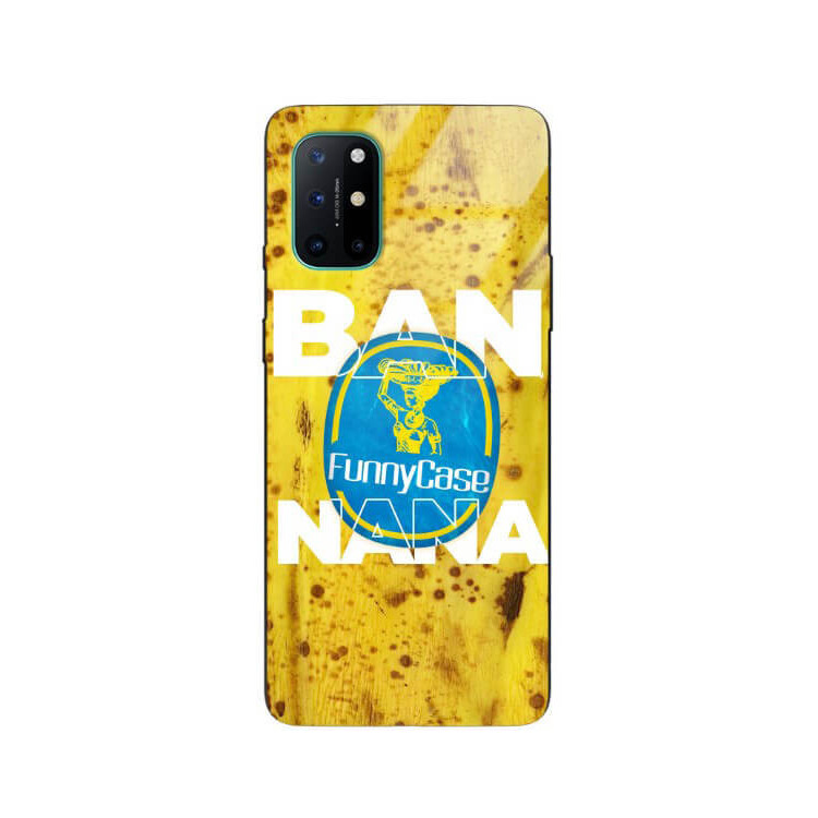 ETUI BLACK CASE GLASS NA TELEFON ONEPLUS 8T BANAN