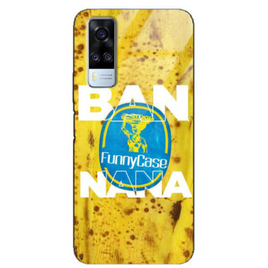 ETUI BLACK CASE GLASS NA TELEFON VIVO Y51 2020 BANAN