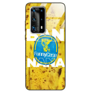 ETUI BLACK CASE GLASS NA TELEFON HUAWEI P40 PRO PLUS BANAN