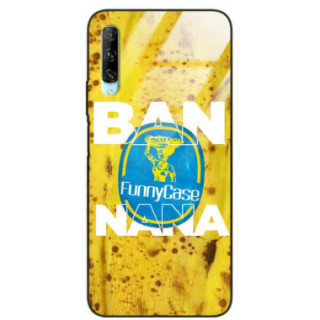 ETUI BLACK CASE GLASS NA TELEFON HUAWEI Y9S / HONOR 9X PRO BANAN