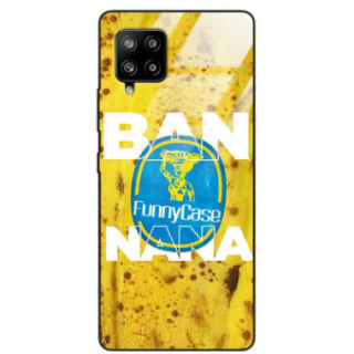 ETUI BLACK CASE GLASS NA TELEFON SAMSUNG GALAXY A42 5G BANAN