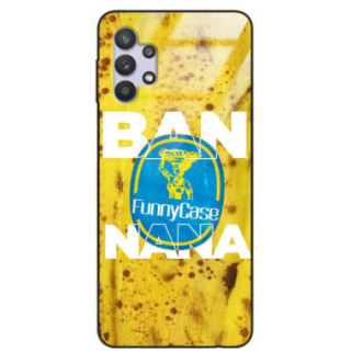 ETUI BLACK CASE GLASS NA TELEFON SAMSUNG GALAXY A32 / A32 4G BANAN