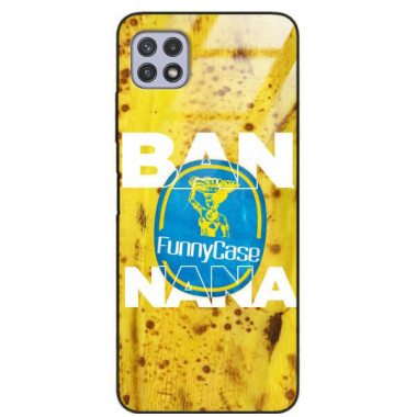 ETUI BLACK CASE GLASS NA TELEFON SAMSUNG GALAXY A22 5G BANAN