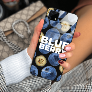 ETUI BLACK CASE GLASS NA TELEFON REALME C25 BORÓWKI