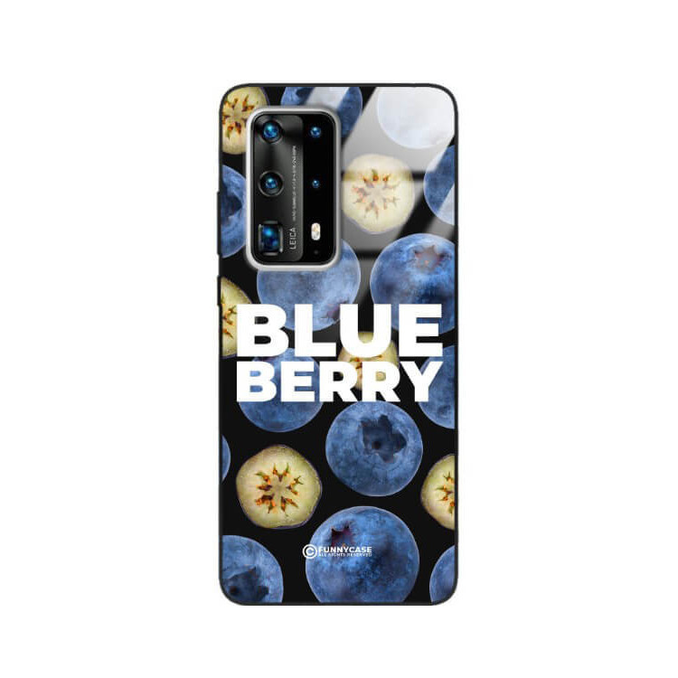 ETUI BLACK CASE GLASS NA TELEFON HUAWEI P40 PRO PLUS BORÓWKI