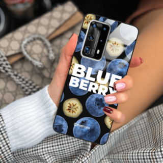 ETUI BLACK CASE GLASS NA TELEFON HUAWEI P40 PRO PLUS BORÓWKI