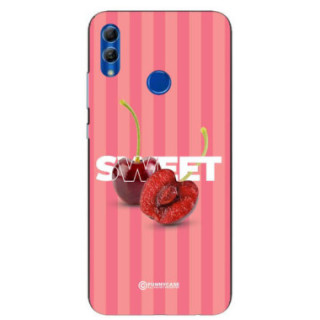 ETUI BLACK CASE GLASS NA TELEFON HUAWEI HONOR 10 LITE CZEREŚNIE