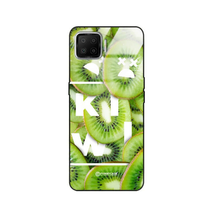 ETUI BLACK CASE GLASS NA TELEFON OPPO F17 KIWI