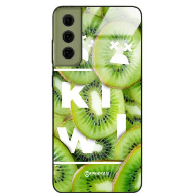 ETUI BLACK CASE GLASS NA TELEFON SAMSUNG GALAXY S21FE KIWI