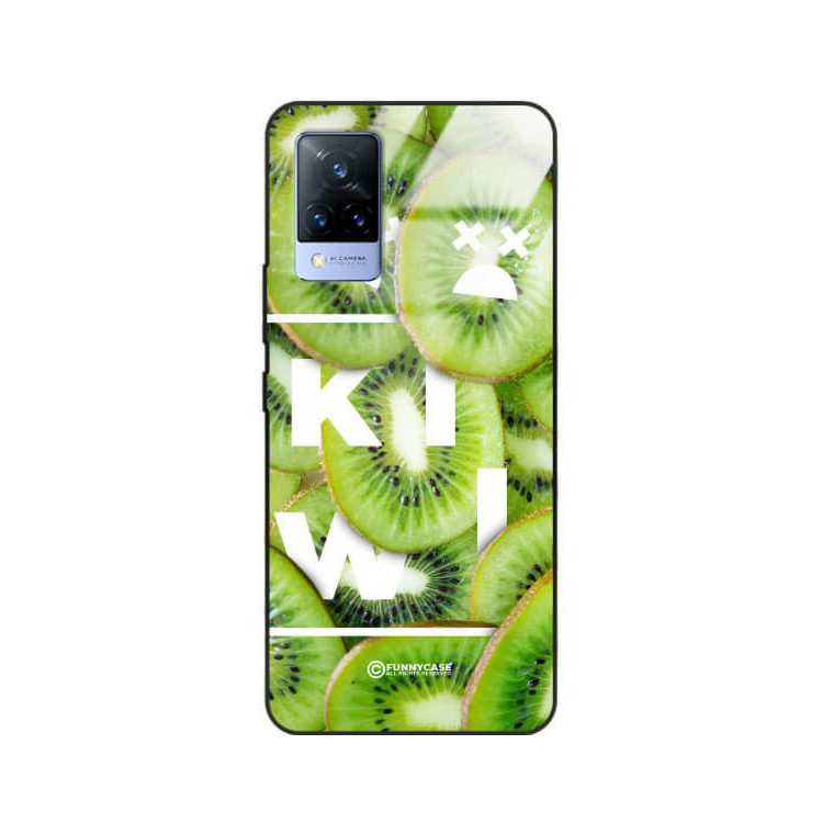 ETUI BLACK CASE GLASS NA TELEFON VIVO V21 / V21 5G KIWI