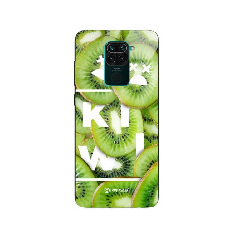 ETUI BLACK CASE GLASS NA TELEFON XIAOMI REDMI NOTE 9 / 10X 4G KIWI