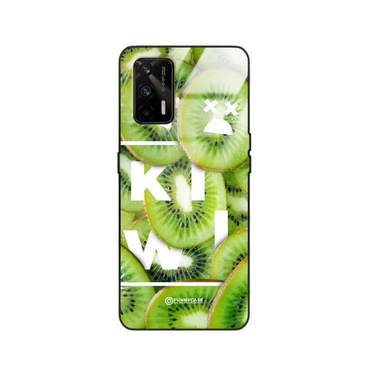 ETUI BLACK CASE GLASS NA TELEFON REALME GT KIWI