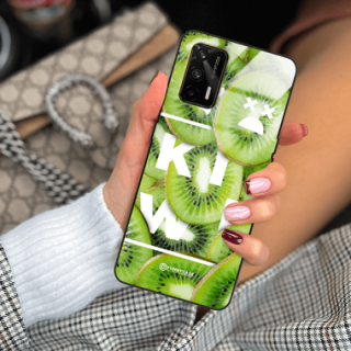 ETUI BLACK CASE GLASS NA TELEFON REALME GT KIWI