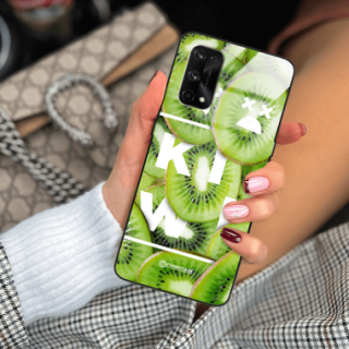 ETUI BLACK CASE GLASS NA TELEFON REALME X7 PRO KIWI