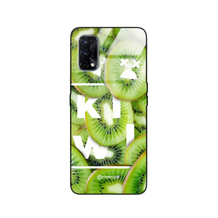 ETUI BLACK CASE GLASS NA TELEFON REALME X7 KIWI