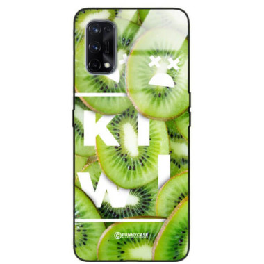 ETUI BLACK CASE GLASS NA TELEFON REALME X7 KIWI