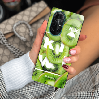 ETUI BLACK CASE GLASS NA TELEFON HUAWEI NOVA 8 PRO KIWI