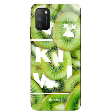 ETUI BLACK CASE GLASS NA TELEFON XIAOMI POCO M3 KIWI