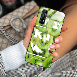 ETUI BLACK CASE GLASS NA TELEFON REALME 7 KIWI