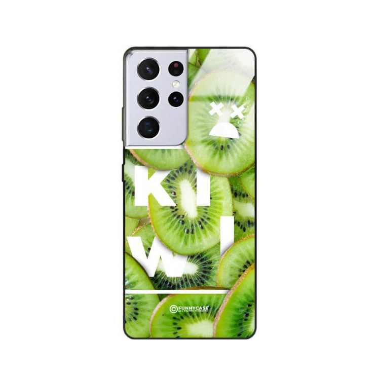 ETUI BLACK CASE GLASS NA TELEFON SAMSUNG GALAXY S21 ULTRA S30 ULTRA KIWI