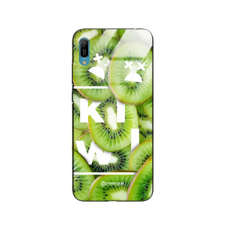 ETUI BLACK CASE GLASS NA TELEFON HUAWEI Y6 2019 KIWI