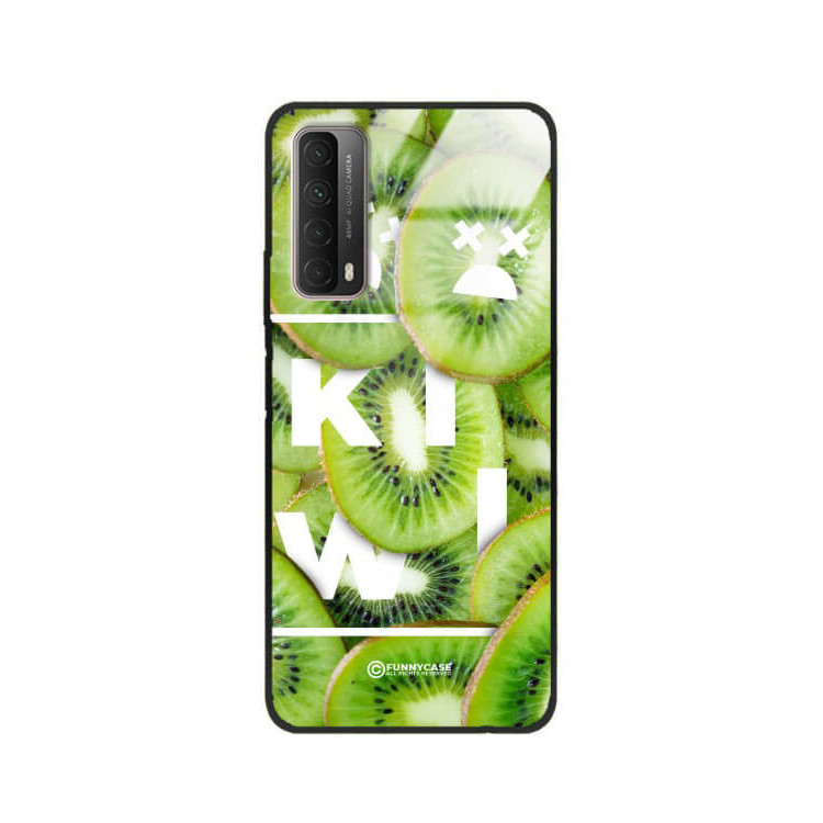 ETUI BLACK CASE GLASS NA TELEFON HUAWEI P SMART 2021 / Y7a KIWI