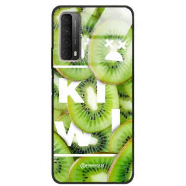 ETUI BLACK CASE GLASS NA TELEFON HUAWEI P SMART 2021 / Y7a KIWI