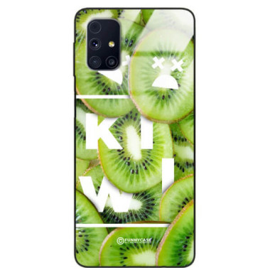 ETUI BLACK CASE GLASS NA TELEFON SAMSUNG GALAXY M31S KIWI