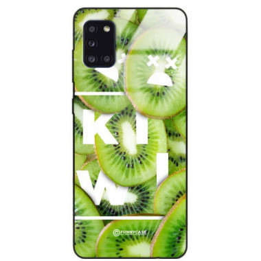 ETUI BLACK CASE GLASS NA TELEFON SAMSUNG GALAXY A31 KIWI