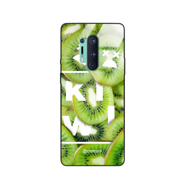 ETUI BLACK CASE GLASS NA TELEFON ONEPLUS 8 PRO KIWI