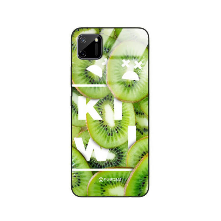 ETUI BLACK CASE GLASS NA TELEFON REALME C11 KIWI