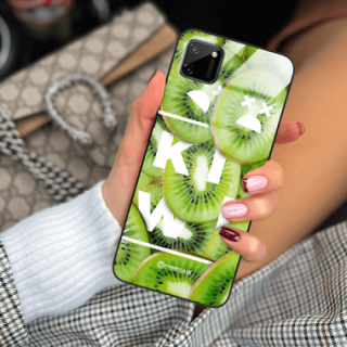 ETUI BLACK CASE GLASS NA TELEFON REALME C11 KIWI