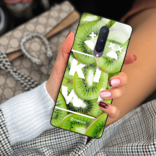 ETUI BLACK CASE GLASS NA TELEFON ONEPLUS 8 KIWI