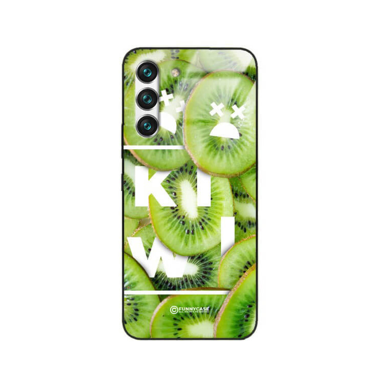 ETUI BLACK CASE GLASS NA TELEFON SAMSUNG GALAXY S22 KIWI