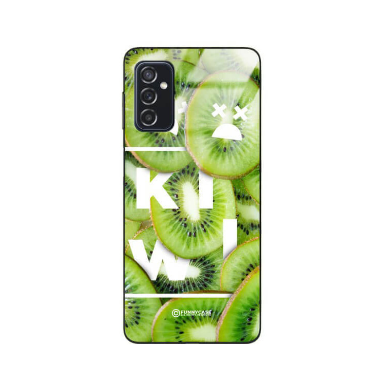 ETUI BLACK CASE GLASS NA TELEFON SAMSUNG GALAXY M52 5G KIWI