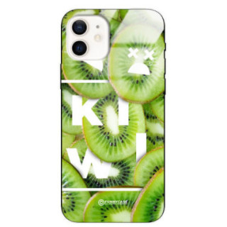 ETUI BLACK CASE GLASS NA TELEFON APPLE IPHONE 12 KIWI