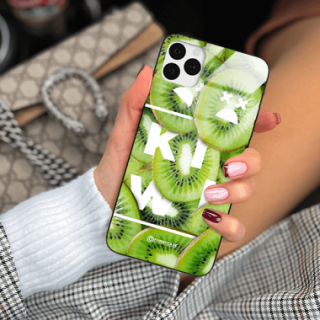 ETUI BLACK CASE GLASS NA TELEFON APPLE IPHONE 11 PRO KIWI