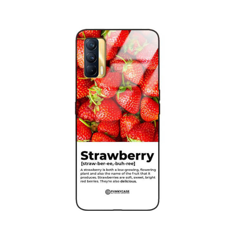 ETUI BLACK CASE GLASS NA TELEFON REALME V15 TRUSKAWKI