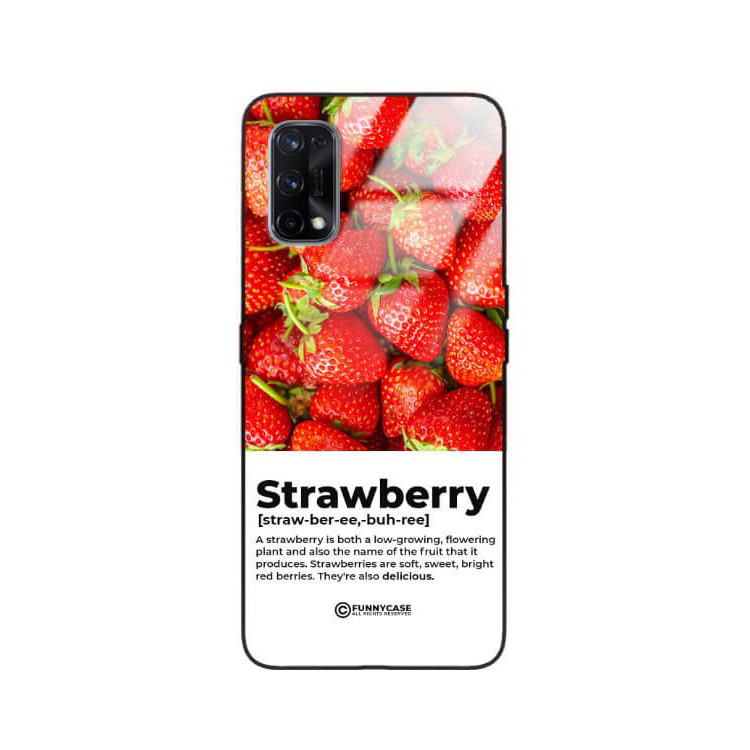 ETUI BLACK CASE GLASS NA TELEFON REALME X7 TRUSKAWKI