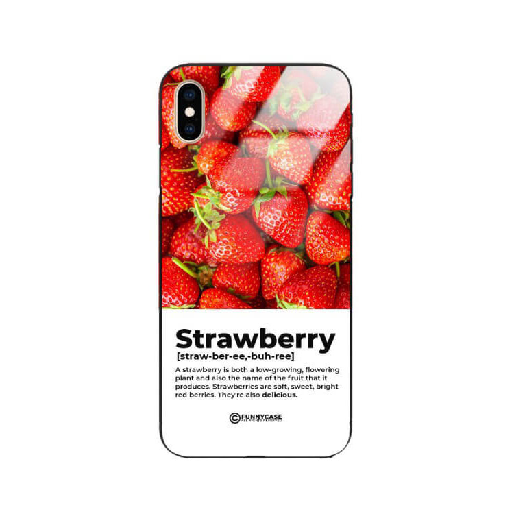 ETUI BLACK CASE GLASS NA TELEFON APPLE IPHONE XS MAX TRUSKAWKI