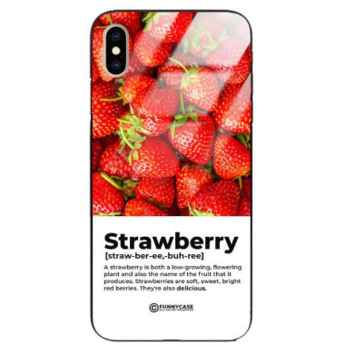 ETUI BLACK CASE GLASS NA TELEFON APPLE IPHONE XS MAX TRUSKAWKI