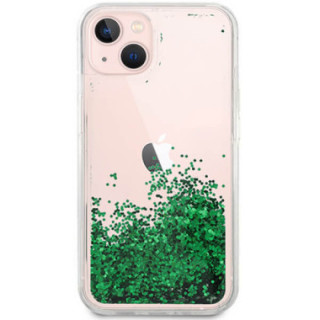 ETUI LIQUID SPARKLE NA TELEFON  APPLE IPHONE 11 ZIELONY