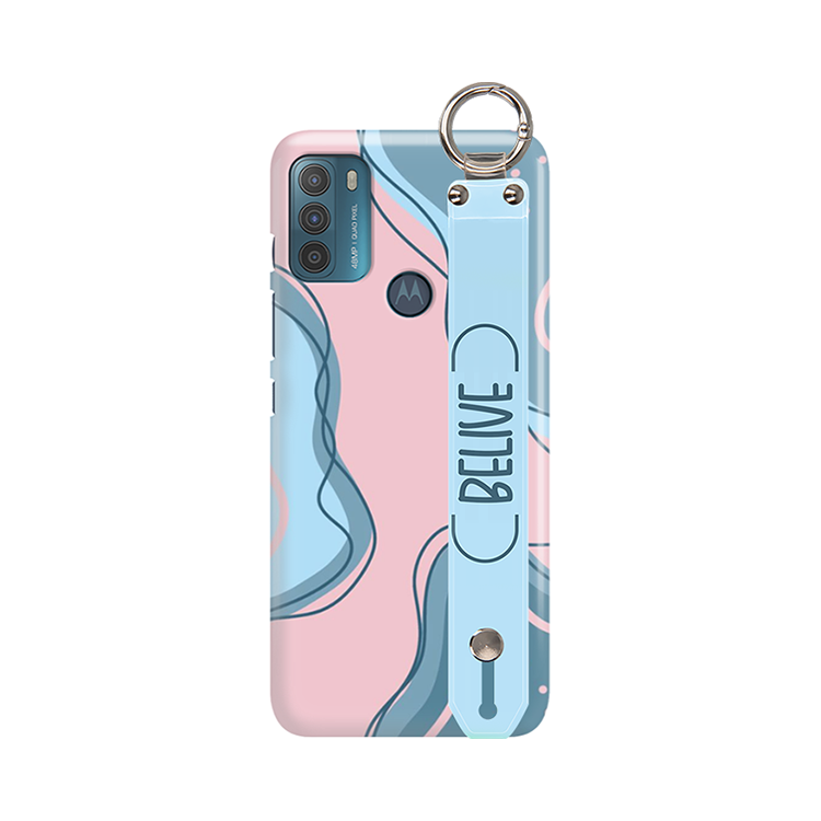 ETUI Z PASKIEM NA TELEFON MOTOROLA MOTO G50 ABSTRACT
