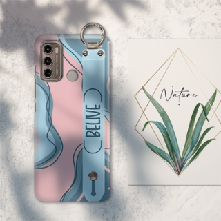 ETUI Z PASKIEM NA TELEFON MOTOROLA MOTO G60 ABSTRACT