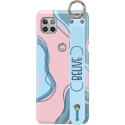 ETUI Z PASKIEM NA TELEFON MOTOROLA G 5G ABSTRACT