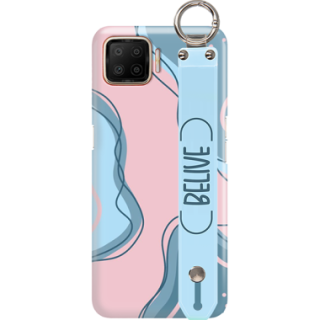 ETUI Z PASKIEM NA TELEFON OPPO F17 ABSTRACT