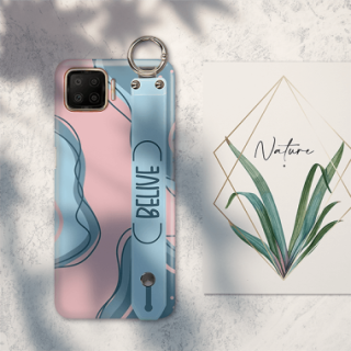 ETUI Z PASKIEM NA TELEFON OPPO F17 ABSTRACT