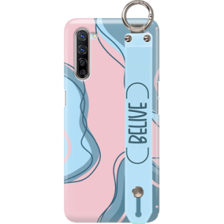 ETUI Z PASKIEM NA TELEFON OPPO FIND X2 LITE ABSTRACT