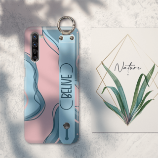 ETUI Z PASKIEM NA TELEFON OPPO FIND X2 LITE ABSTRACT